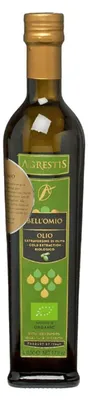 Image de Agrestis Bell'Omio - Huile d'olive extra vierge biologique, primée, de qualité supérieure, issue de la région de Sicile (Italie), pressée à froid | 500 ml