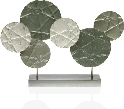 Immagine prodotto di Figura decorativa in metallo (8,9 x 43,2 x 59,1 cm)