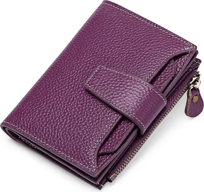 Produktbild von Geldbörse Damen Klein,Geldbeutel Frauen Echtes Leder,mit 14 Kartenfäche RFID-blockierendes mit Münzfach Kleines Portemonnaie