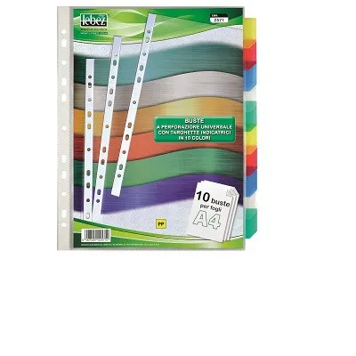 Zdjęcie produktu dla Lebez 2571 przezroczysta okładka 210 x 297 mm (A4) 10 szt