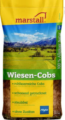 Produktbild von Marstall Wiesen Cobs Futter für Pferde 20kg
