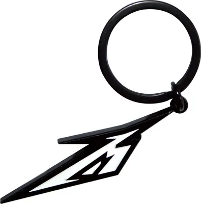Produktbild von Metallica - Schlüsselanhänger Logo RO13244 (50 mm) (Schwarz/Weiß)