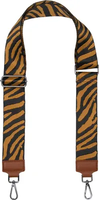 Produktbild von styleBREAKER Breiter Taschen Schulterriemen verstellbar mit Zebra Muster, Wechsel Taschengurt, Handyband, Handykette 02013033