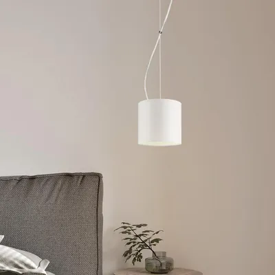 Produktbild von Home Sweet Home Hängeleuchte Deluxe mit Lampenschirm, E27, weiß, 16cm