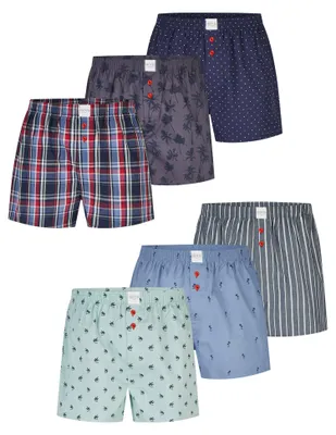 Produktbild von Phil & Co. Berlin Herren Boxer Classics 6-Pack mehrfarbig8 - Größe L