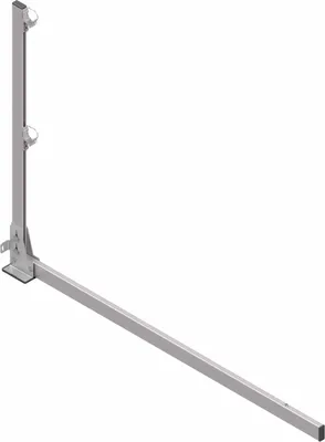 Produktbild von Hymer HYGHTS Geländersystem Pfosten verstellbar mit Ausleger 840mm