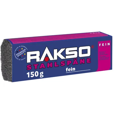 Produktbild von RAKSO Stahlspäne Banderole Sorte Fein 1 x 200g