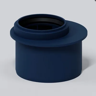 Zdjęcie produktu dla PoloPlast Übergangsrohr kurz PKRK Polo-Kal NG DN 110/75