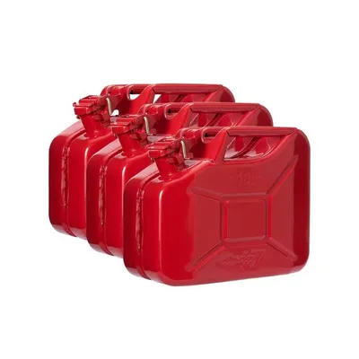 Produktbild von Oxid7 Kraftstoffkanister Metall 3er-Set 10l rot