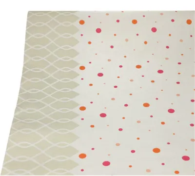 Produktbild von PAPSTAR Tischdecke Papier, rosa, 3 m x 1,2 m für Feste | Schrumpffolie (1 Rolle)