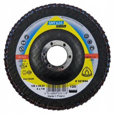 Produktbild von Klingspor SMT 626 Lamellenschleifscheibe P120 125mm