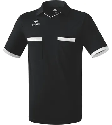Produktbild von erima Saragossa Schiedsrichtertrikot Kurzarm S schwarz/weiß