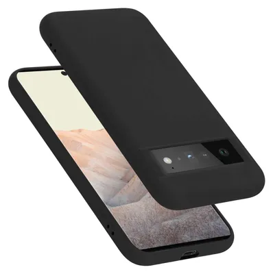 A black phone case is shown diagonally over a smartphone.