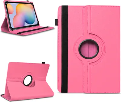 Produktbild von Tablet Tasche für Samsung Galaxy Tab S6 Lite Hülle Schutzhülle Case 360 DrehbarFarben:Pink