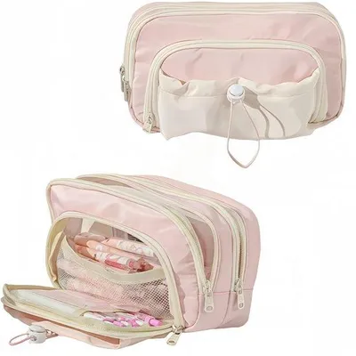 Immagine prodotto di Portafoglio da viaggio - Portafoglio colorato - Portafoglio impermeabile - Con cordino - Portafoglio capiente - Per studenti - Per la scuola