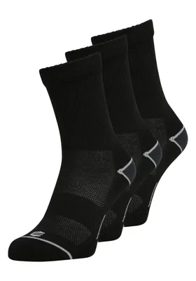 Produktbild von ENDURANCE Sock Hoope im 3er Pack mit Mesh-Material 1001 Black 35/38