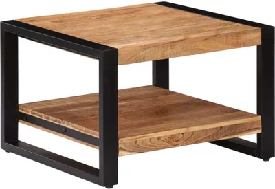 Produktbild von The Living Store Couchtisch 60 x 60 x 40 cm Massivholz Akazie