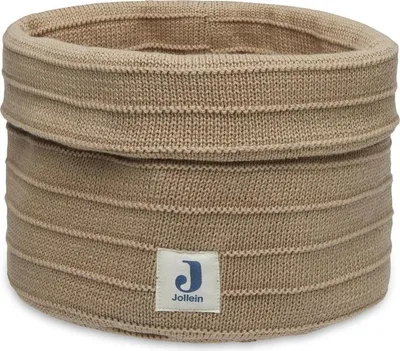 Produktbild von Jollein Pure Knit Kommodenkörbchen Biscuit
