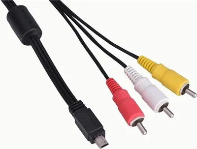 Image de Câble mini-USB vers prise TV pour appareils photo IXUS.