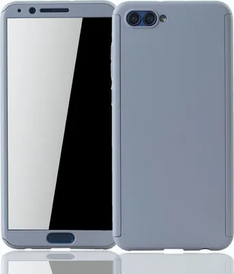 Produktbild von Handyhülle Schutzhülle für Huawei Honor View 10 Full Case Cover Displayschutz 360 Grau