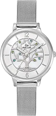 Image de Girl Only Femme Bracelet en acier inoxydable Montre Mademoiselle argentée analogique à quartz UGO695569