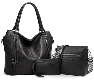 Produktbild von TANTOMI Handtasche Damen,Schultertasche Tragetasche Damen 3-teiliges Set,Einkauf