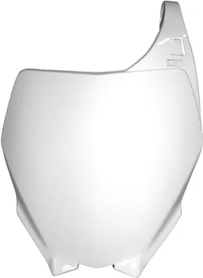 Produktbild von Frontnummernplatte Weiss Für Yz/125/250 2006-10, Yzf250/450 2006-09