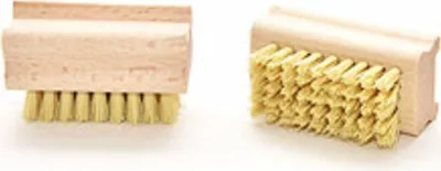 Produktbild von Holz Nagelbürste MINI 1 Stück – Handliche Holzbürste mit Naturborsten für gründliche Nagelreinigung und Handpflege