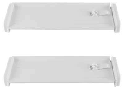Intrekbare Ladeverteiler aus Kunststoff, 2 Stück, 27-47 cm
