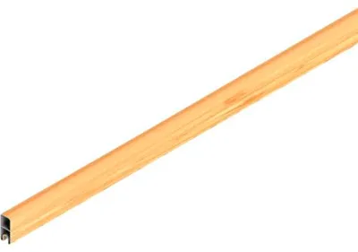 Produktbild von Abschlussprofil Osmo Alu-Fence Juel 184 x 4,1 cm Lärche