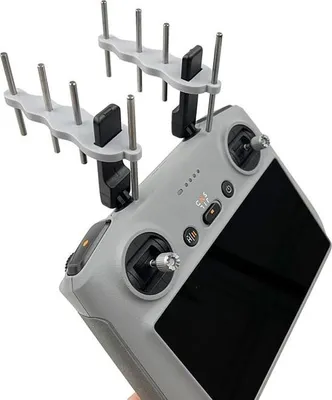 Zdjęcie produktu dla Wzmacniacz sygnału anteny z dodatkowym zasięgiem dla DJI RC 2, wzmacniacz zasięgu anteny dla DJI Air 3/Mini 4 Pro, akcesorium do zdalnego sterowania, 24 g x 2 szt