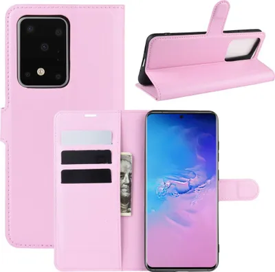 Produktbild von Hülle für Samsung Galaxy S20 Ultra Handyhülle Flip Case Schutzhülle Cover Rosa
