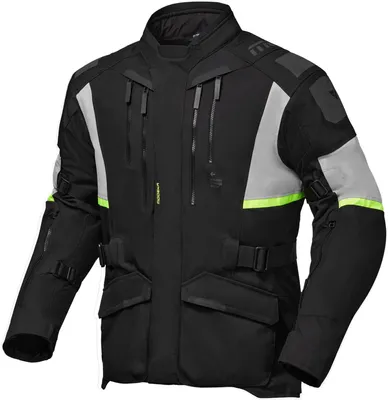 Imagen del producto de Chaqueta textil para motocicleta Modeka Striker III, color /amarillo, talla 3XL