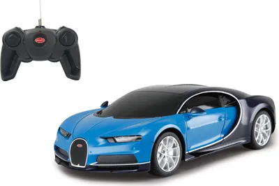 Produktbild von Bugatti Chiron 1:24 blau 40MHz