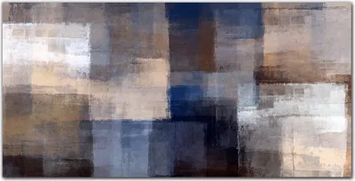 Produktbild von Coloray Bild aus Glas 140x70 gehärtetes Glas glasblock mit bild wohnzimmer Küche Dekoration wanddekoration - geometrische Formen
