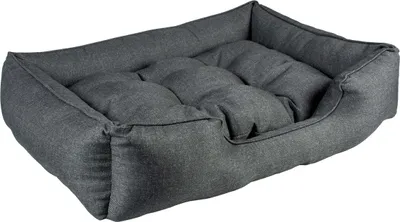Image de Lit pour chien Duvo+ Duratex gris foncé, taille : L