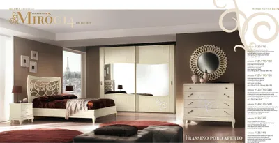 Produktbild von Schlafzimmer Bett Nachttisch Kleiderschrank Kommode Spiegel Gruppe Neu Set 6tlg.