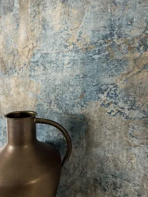 Produktbild von NEWROOM Tapete Gadiel Blue Blau Vliestapete - Modern Beton Zement  Germany