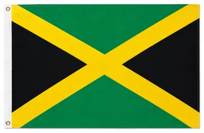 Produktbild von Flagge Jamaika 90 x 150 cm - Fahne- reißfest - rissfest - Hissfahne- Hissflagge - Sturmflagge -zum hissen - - keine billige Chinaqualität