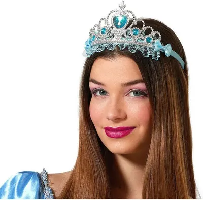 Produktbild von Atosa Prinzessin Tiara Blau  Blau One Size