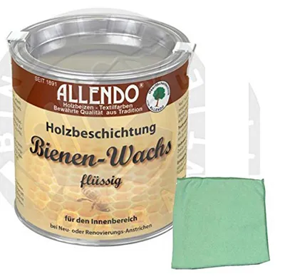 Produktbild von Bienenwachs fluessig Biologische Holzbeschichtung Farbe: Natur 750ml