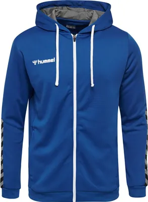 Produktbild von Hummel Authentic Poly Kapuzenjacke Kinder blau Gr 140