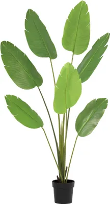 Obrázok produktu pre Umelá rastlina Strelitzia Nicolai 170cm - umelá kvetina rajského vtáka ako