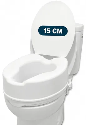 Zdjęcie produktu dla Toaleta przenośna o pojemności 15 cm z pokrywą, przeznaczona dla osób starszych