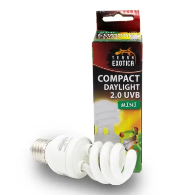 Produktbild von Compact Mini Daylight 2.0 UVB 13 Watt - Vollspektrum-Tageslichtlampe für Terrarien