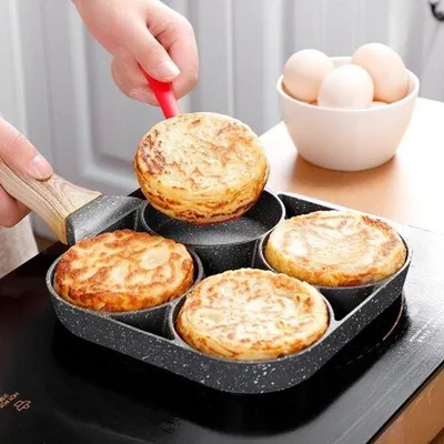 Produktbild von Elitehoff Pfanne für Eier und Pfannkuchen 18 cm marmoriert