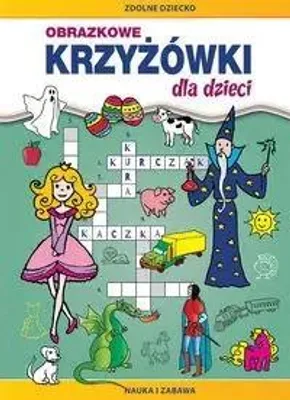 Obrázek produktu pro Obrazkowe krzyżówki dla dzieci - Monika Myślak