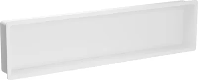 Image de Mexen X-Wall-K Étagère de niche en conglomérat 122,7 x 30,7 cm, blanc - 1900123010