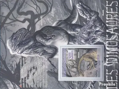 Produktbild von Briefmarken Guinea 2008 Mi Block 1513 (kompl. Ausgabe) postfrisch Plateosaurus (Tyrannosaurus rex)