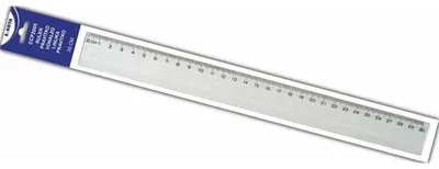 Pravítko, plastové, 30 cm, SAKOTA
